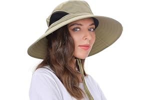 EINSKEY Cappello Pescatore Uomo Donna Tesa Larga Bucket Hat Anti-UV per Safari, Spiaggia, Campeggio, Caccia, Ciclismo