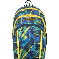Dussle Dorf Polyester 25L Red Backpack with Laptop Compartment