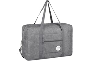 WANDF Sac Cabine 45x36x20 pour Easyjet petit Sac de Voyage Bagage Femmes Hommes