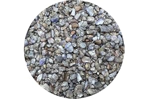 GAF TREASURES WHOLESALE Natural Semi Tumbled Gemstone Chips, Crushed Mini Crystals, Undrilled Crystal Chips (Sapphire, 0.25 Pound), 0.25 lb, Stone