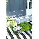 Monnhein Decorative Door front Mat, Outdoor/In-Home/Bathroom/Kitchen/Bedroom/Entrance Mats Rick and Morty