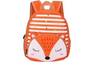 BAIGIO Plecak dziecięcy, mini plecak szkolny, zwierzęta, torba do przedszkola, dla chłopców i dziewczynek, małych dzieci