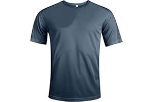 MKR Quick Drying Breathable Cooling Short Sleeve Sports T-Shirt with UPF40+ Sun UV Protection