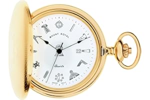 THE MASONIC COLLECTION Full Hunter G410 PQ Maçonnique montre de poche