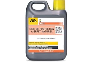 FILA Surface Care Solutions, MATT, Cire de Protection Auto - Nivelant à Effet Naturel pour terre cuite, clinker, marbre vieilli et pierre naturelle, 1L
