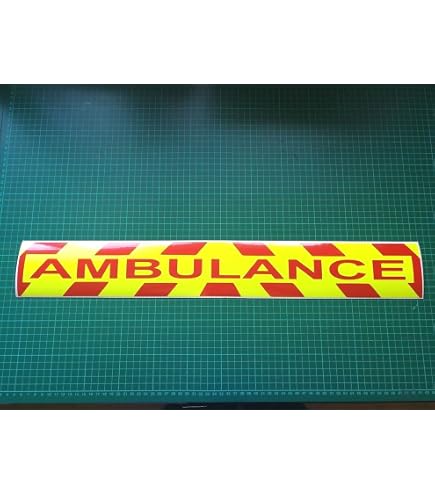 Crystal Safety Response Custom Magnetic Sign - EVENT MEDIC Or YOUR OWN WORDING - Dayglo Yellow - UK Made
