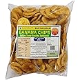 LUSKA Kanyakumari Banana Chips, 250 grams, Authentic Nendran Plantain Chips (250g) | Zero Cholesterol