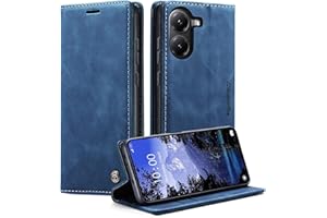 Monweicz Handyhülle für Xiaomi Poco X7 Pro Hülle Premium Lederhülle Klappbar Flip Case Tasche Magnet Kartenfach Standfunktion Klapphülle Schutzhülle für Xiaomi Poco X7 Pro - Blau