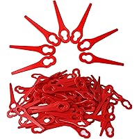 RASENFREUND - 100 Stück UNIVERSAL Rasentrimmer Messer Kunststoff Ersatzmesser passend für FRT18A FRT18A1 46155 FRT20A1…