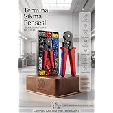 Transformacion Terminal Sıkma Pensesi + Y&uuml;ks&uuml;k Sıkma Pensesi 1200 Par&ccedil;a Kablo Pabucu Seti HSC8 6-4A 722484