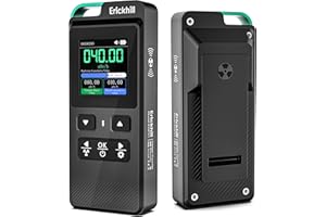 ERICKHILL Contador Geiger, dosímetro de radiactividad regular, detector de radiación nuclear de alta precisión, probador de rayos X beta gamma portátil con pantalla LCD, recargable tipo C