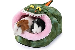JanYoo Chinchilla Hedgehog Guinea Pig Bed, Accessories, Cage, Toy, Bearded Dragon House, Hamster Accessories, Habitat, Ferret, Rat