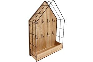 Geko Wood & Wire House Key Storage Unit