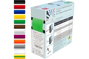 MarketConnect® Gaine Thermorétractable Ø 6,4 mm, L 12mt • VERT • MINIBOX 2:1 STANDARD