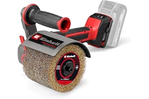 Einhell Professional Rénovateur extérieur sans fil TP-BR 18/32 Li BL-Solo Power X-Change (18 V, moteur sans charbon,3 200 tr/min. max., pour brosses Ø 120 mm, avec brosse à fils laiton, sans batterie)