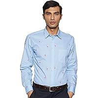 Hammersmith Men's Printed Regular Fit Formal Shirt