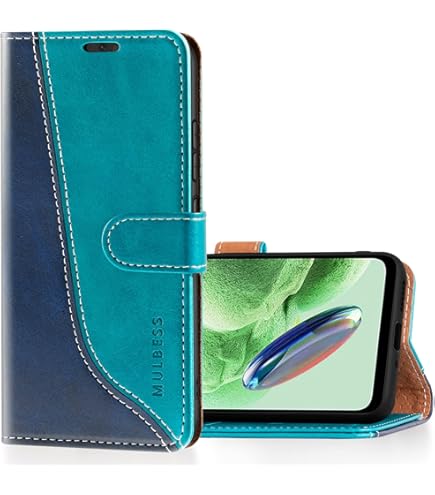 Xinyunew Coque Pour Xiaomi Redmi Note 12 Pro Plus,Housse En Cuir PU Premium Avec Fonction