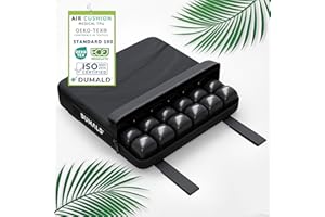 dumald Coussin Anti Escarres Fessier - Coussin Anti-escarre Coussin Fauteuil Roulant - Coussin pour Fauteuil Roulant - Coussin Sciatique Coussin Anti Escarre Coussin Chaise Bureau