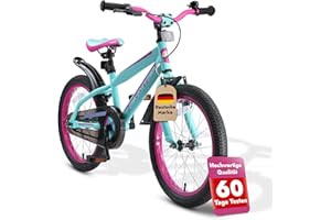 ‎BIKESTAR BIKESTAR Kinderfahrrad 18 Zoll für Mädchen und Jungen ab 5 Jahre | Kinderrad Urban Jungle | Fahrrad für Kinder | Risikofrei Testen