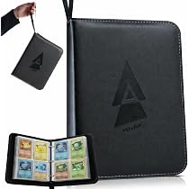 Raccoglitore Carte Da Collezione 612 Tasche: Album In Pelle PU Con Cerniera Per Pokemon MTG