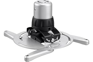 Vogel's PPC 1500 - Soporte de techo para proyector (124 mm), color plata