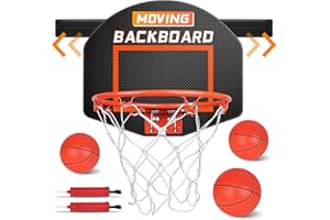 DX DA XIN Mini Basketball Korb Kinder, Basketball Set mit Beweglichem Backboard und Ball, Basketball Korb für Indoor Outdoor Zimmer Sport Büro, Geschenk für 3 4 5 6 7 8 9+Jahre Jungen