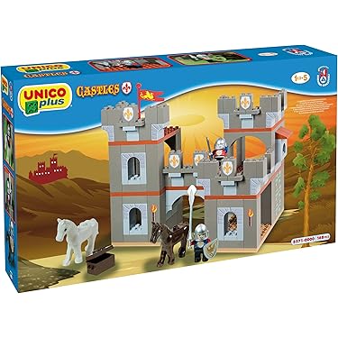 Set Sorpresa Kinder Con Cavalieri E Castello - Figure Giocattolo Da Collezione Per Bambini