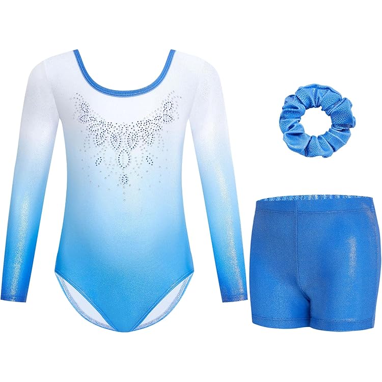 Justaucorps Enfant Freebily Imprimé Métallisé – Danse Ballet Et Gymnastique – Neuf
