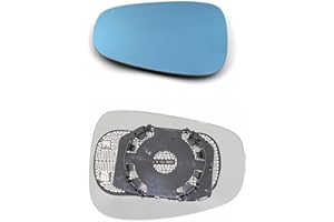 TAROS TRADE TarosTrade 57-0449-R-45666 Vetro Specchietto Retrovisore Riscaldabile Blu Lato Destro