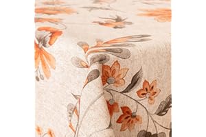 REDS - Tovaglia Plastificata PESCA rettangolare, Morbida al tocco, Tovaglia cerata Impermeabile e lavabile, adatta sia per interno che esterno - Disponibile in diverse varianti