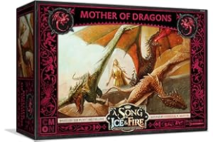 CMON Cool Mini or Not - A Song of Ice and Fire: Mother of Dragons - Miniature Game, Wine Red