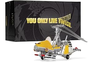 Corgi CC04604 James Bond Gyrocopter 'Little Nellie' Model Airplane - Diecast Planes & Aircraft Models for Ages 14+, Die Cast Plane, Toy Airplanes - Gift for Young Aviation Fans, Birthday Gifts for Him