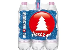 Bad Harzburger Naturelle Mineralwasser (6 x 1,0L)