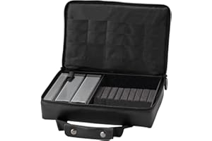 CASEMASTER BY GLD PRODUCTS [Casemaster] Pro 9 Dart-Aufbewahrungs-/Reisetasche, Schwarz