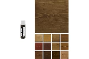 Littlefair's Wood Stain Water-Based - (Dark Walnut) – Non-Toxic, Eco-Friendly & Quick Drying - Easy-to-Apply, Concentrated Formula for All Wood Types – 15ml Tester Pot