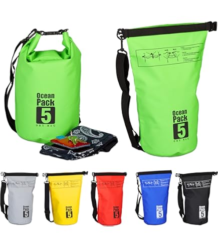 Waterdichte Dry Bag Rugzak, 30L Lichtgewicht Kayak Gear Drybag, Drijvende Rolltop Outdoor Storage Pouch Pack Voor Zwemmen Strand Kajakken Varen Raften,Geel