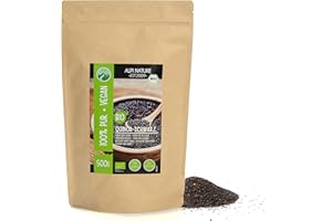 Alpi Nature Czarna komosa ryżowa organiczna 500g od, czarna komosa ryżowa organiczna do mąki z komosy ryżowej i sałatek, bezglutenowa