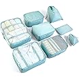 BillyBath Set di organizer viaggio, borsa per scarpe e scarpe,packing cubes organizer valigia,organizer valigia viaggio per (