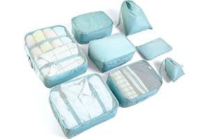 Billybath 13 Walizka Organizer, Niebieski, 8 Sztuk