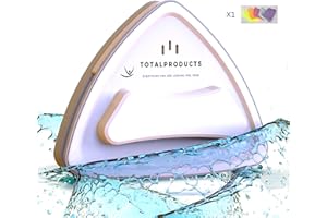 TOTALPRODUCTS EVERYTHING YOU ARE LOOKING FOR, HERE Limpia cristales magnetico, limpiador de cristales individuales, pack de limpiador con iman de ventanas+bayeta de microfibra, limpiador seguro, duradero y eficaz solo para cristal simple, de max. 10mm