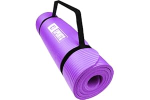 CALMA DRAGON CalmaDragon 85611 Esterilla para Yoga NBR, Colchoneta Antideslizante, Ideal para Pilates, Ejercicios, Fitness, Gimnasia, Estiramientos