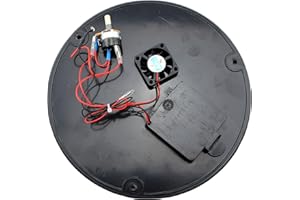 Placa Base de Repuesto LotusGrill con Ventilador y Unidad de conmutación: Lista para Instalar y Cableada para LotusGrill sin Puerto USB