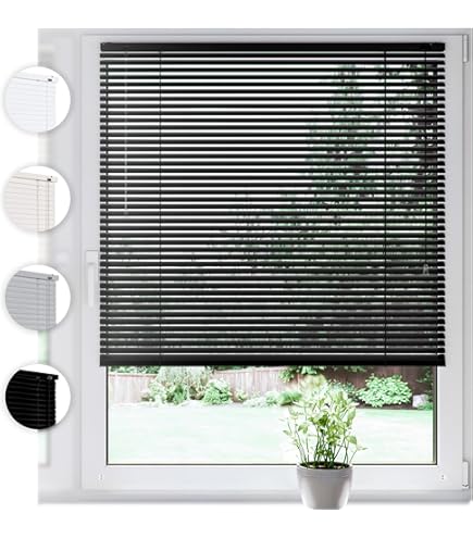 Houten Venetiaanse Jaloezieën 40-150 cm - Aanpasbaar Lichtfilterend & Verduisterend