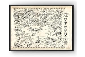 Affisch av en Warrior Cats klan, Warrior Cats, The Warrior Clan, utan ram (v3) (A4 21 x 29,7 cm)