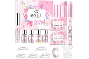 SEELIMGOO Lash Lift Kit,Professional Lash Extension Kit Complete Eyelash Perming Set with Tools Lash Curling Long Lasting Wave Lashes Semi-Permanent Home or Salon Use