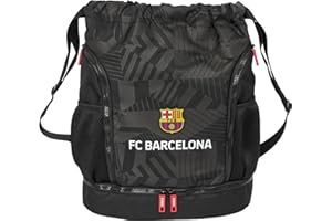 SAFTA F.C. BARCELONA BLACK - Plecak do plecaka, idealny dla dzieci w różnym wieku, wygodny i wszechstronny, jakość i wytrzymałość, 34 x 15 x 43 cm, kolor czarny, Czarny (Black), Estándar, Casual