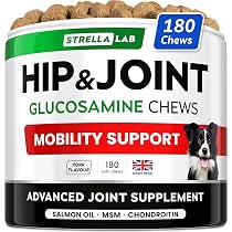 STRELLALAB – Treats Over Tablets! Tasty Dog Joint Supplement Chews ...