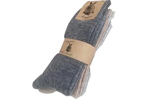 DREAM SOCKS Calzini caldi in lana d 'angora per uomo e donna,calze calzini invernali per il freddo made in italy,altezza metà polpaccio