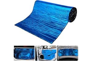 Lifemaison Insulation Deadener Mat 50cmx200cm Roll 10mm Car Sound Heat Insulation Cotton Sound-proofing Deadening Insulation Foam Mat Acoustic Panel,Car Sound Proofing Foam Roll,Blue