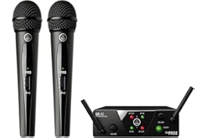 AKG WMS 40 Mini2 Dual Vocal Set, ISM2 & ISM3 - twin wireless